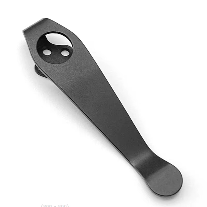 Réinitialisation Arrière en Titane pour Couteau de Poche, 1 Pièce, pour Acier Froid, Point de Compta