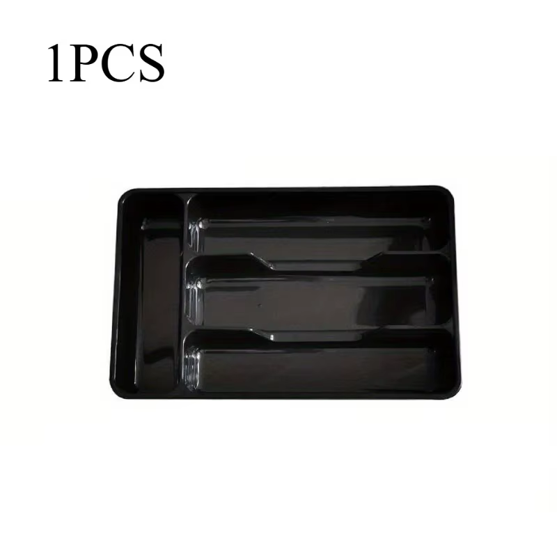 Plateau organisateur de couverts, tiroir de cuisine, rangement pour couteaux, fourchettes, cuillères