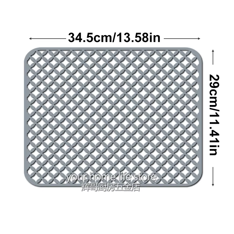 Protecteurs d'évier pour fond d'évier de cuisine, tapis d'évier en Silicone, résistant à la chaleur,