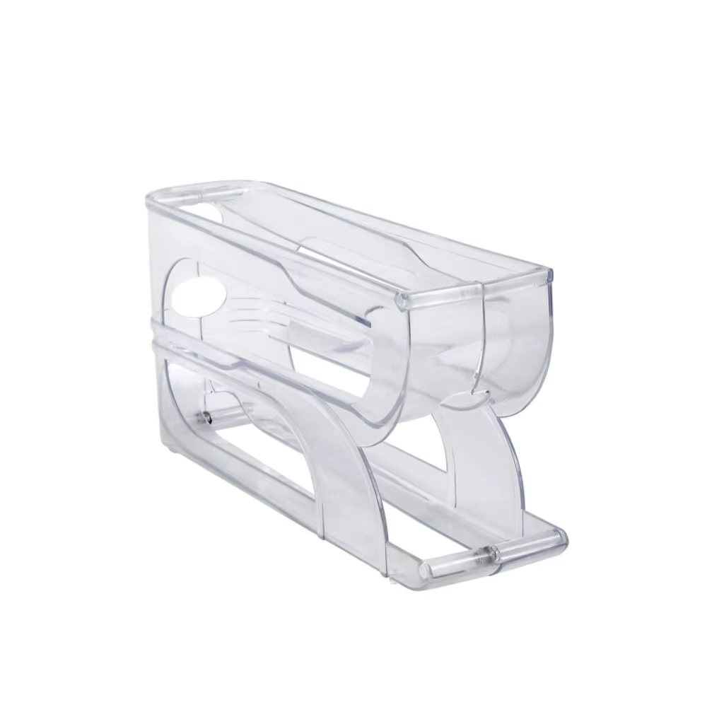 Rouleau à œufs automatique de grande capacité, boîte de rangement d'œufs pour réfrigérateur domestiq