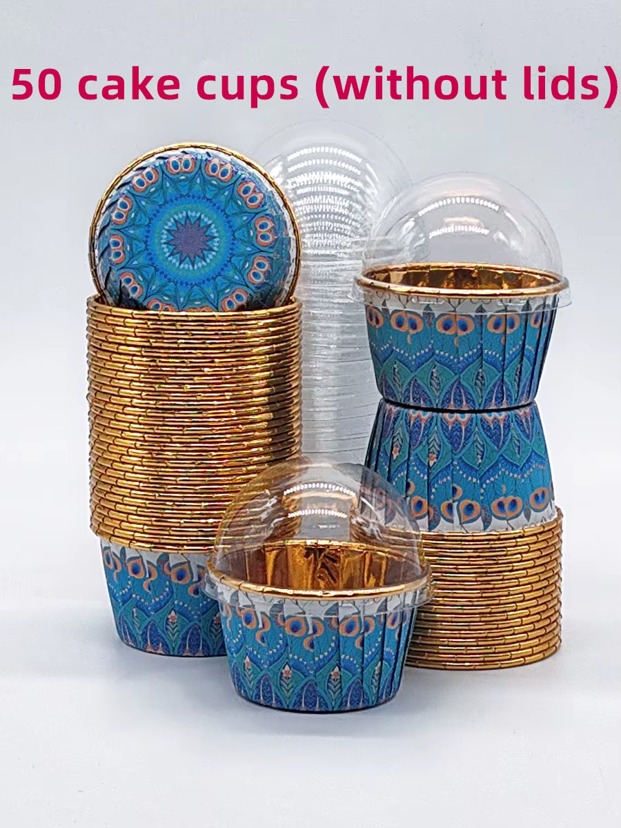 Gobelets de cuisson jetables, gobelets à cupcakes en papier résistant à la chaleur, outil de cuisson