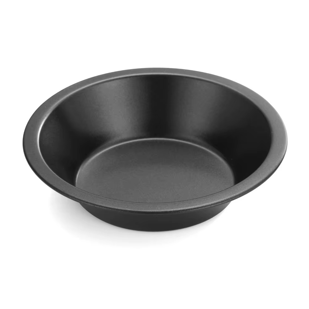 Assiette à Pizza ronde multifonctionnelle en acier au carbone, poêle à tarte de 5 pouces, poêle à pa