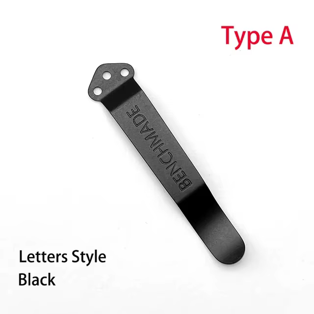 Couteau de poche en acier inoxydable, pince arrière pour Benchmade Griptilian 551 Bugout 535 940 710