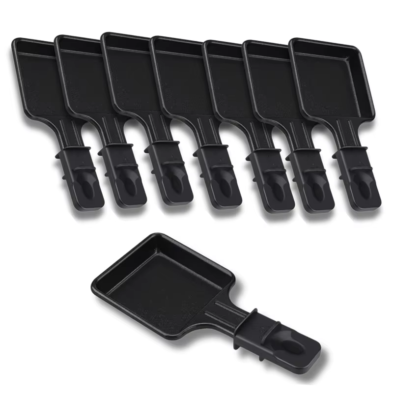 AS94-poêles à Raclette antiadhésives, Mini Raclette carrée, Compatible avec la Machine à Raclette Te