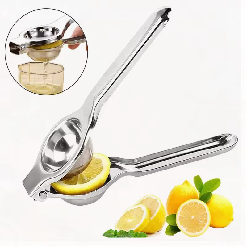 WXCOO presse-citron manuel en acier inoxydable presse-agrumes presse-citron manuel presse-fruits pre
