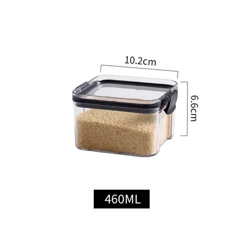 Conteneur de stockage des aliments de 460/700/1300/1800 ML, boîtes scellées en plastique, boîte de r