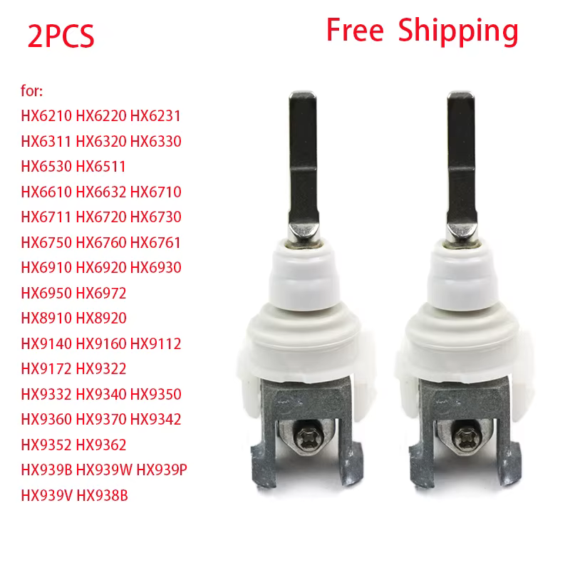 Têtes de rechange pour brosse à dents électrique Philippe macicare HX6970/HX9360/HX6930, 2 pièces