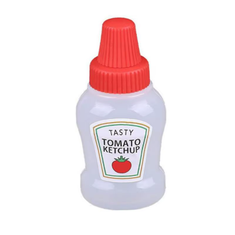 Bouteille de Sauce à presser multifonctionnelle pour assaisonnement, récipient à salade couvert, bou