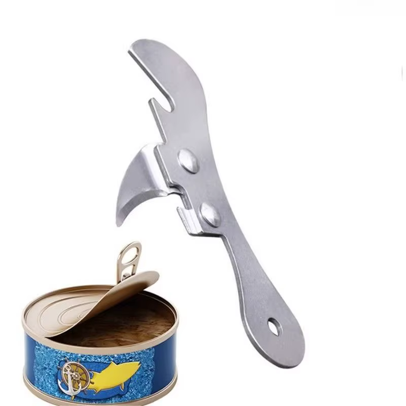 Ouvre-boîte multifonction en acier inoxydable, sécurité, coupe latérale, étain manuel, pot ergonomiq