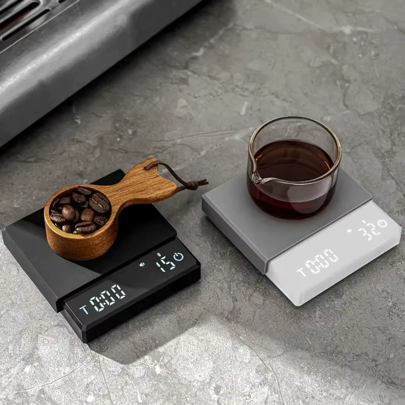 Balance électronique personnelle pour café, balance à café italienne domestique, poids en grammes, b