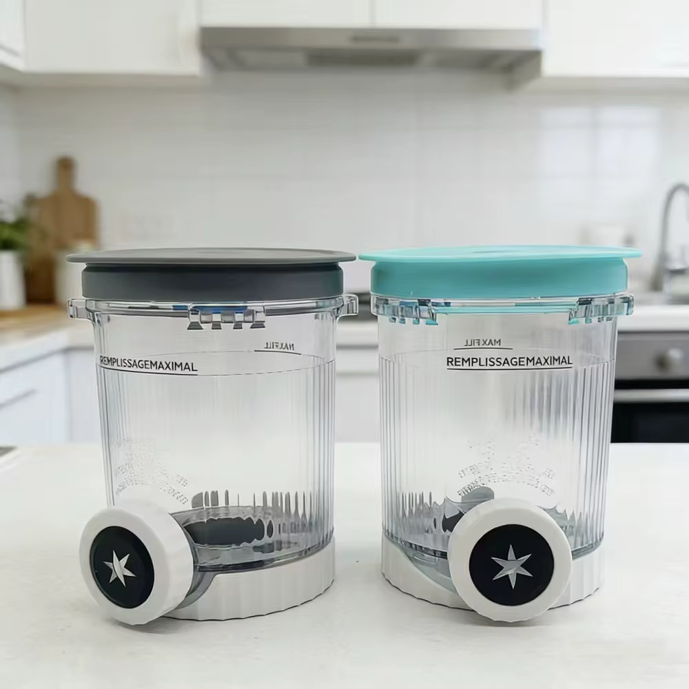 Lot de 2 pots et couvercles Creami Swirl pour les sorbetières Ninja NC700 et NC701 – Accessoire comp