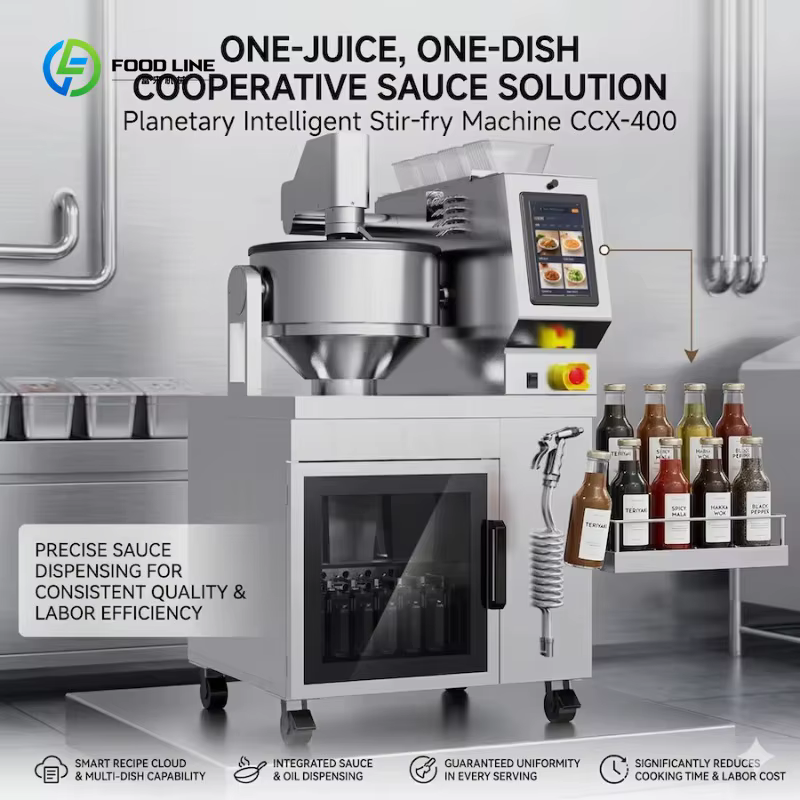 Robot de cuisine intelligent multifonctionnel personnalisé AI Chef pour restaurant et cuisine domest