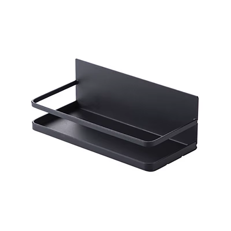 Étagère de cuisine magnétique, aucun poinçonnage requis, support de rangement pour réfrigérateur, or