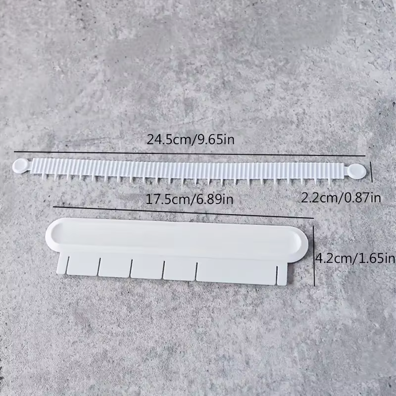 1 pièce Outil de décoration de gâteaux courbé avec règle graduée, marqueur de jupe de gâteau pour la