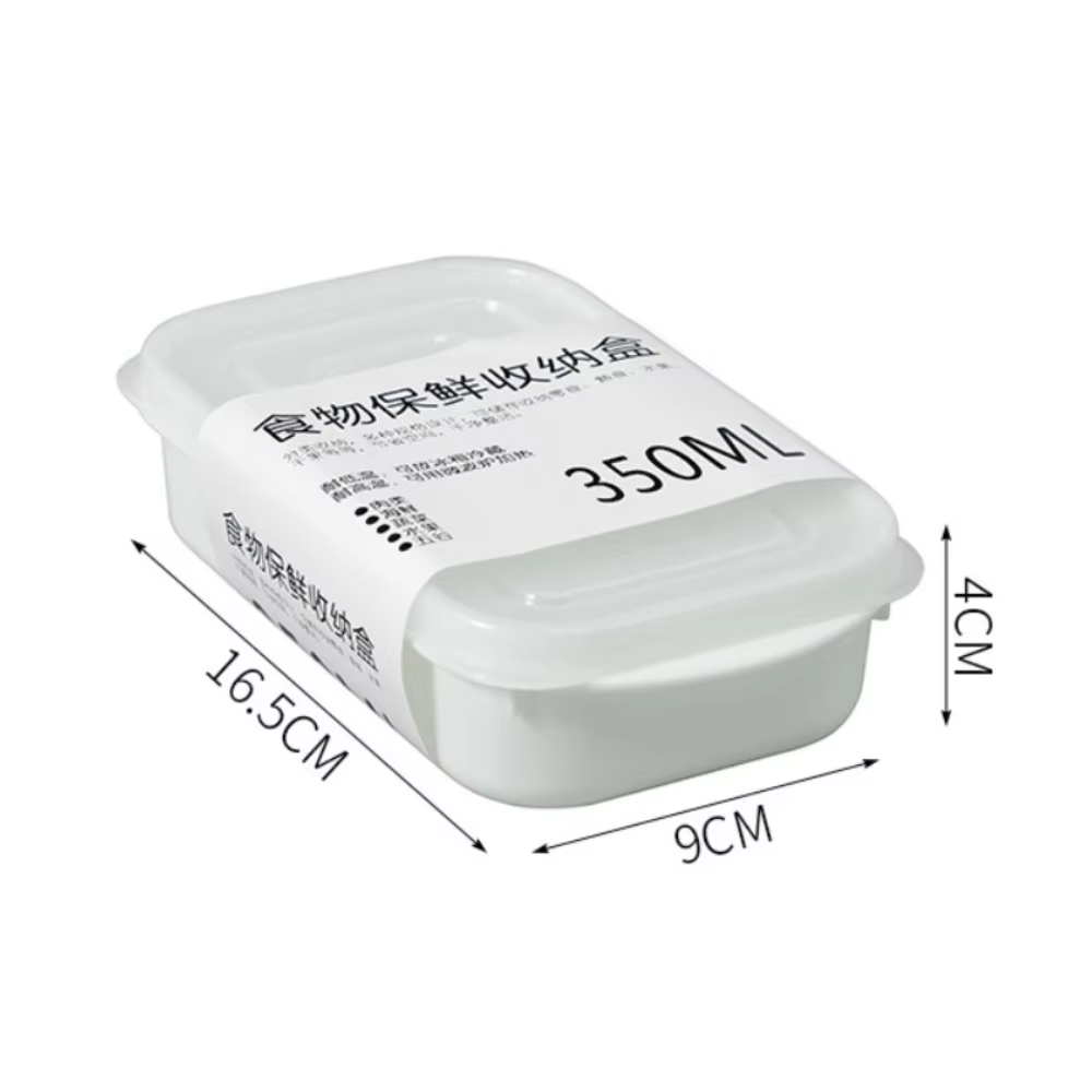 Boîte de conservation alimentaire en plastique pour réfrigérateur, hermétique avec couvercle, boîte