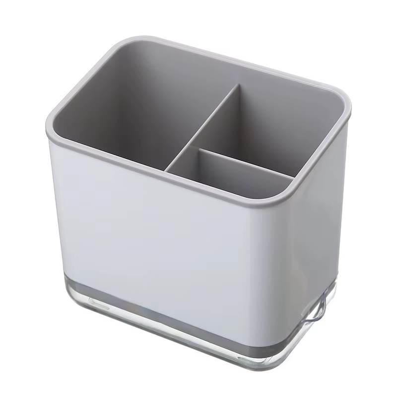 Boîte de rangement pour baguettes et vaisselle domestique. Fond avec bac de vidange. Cage de rangeme