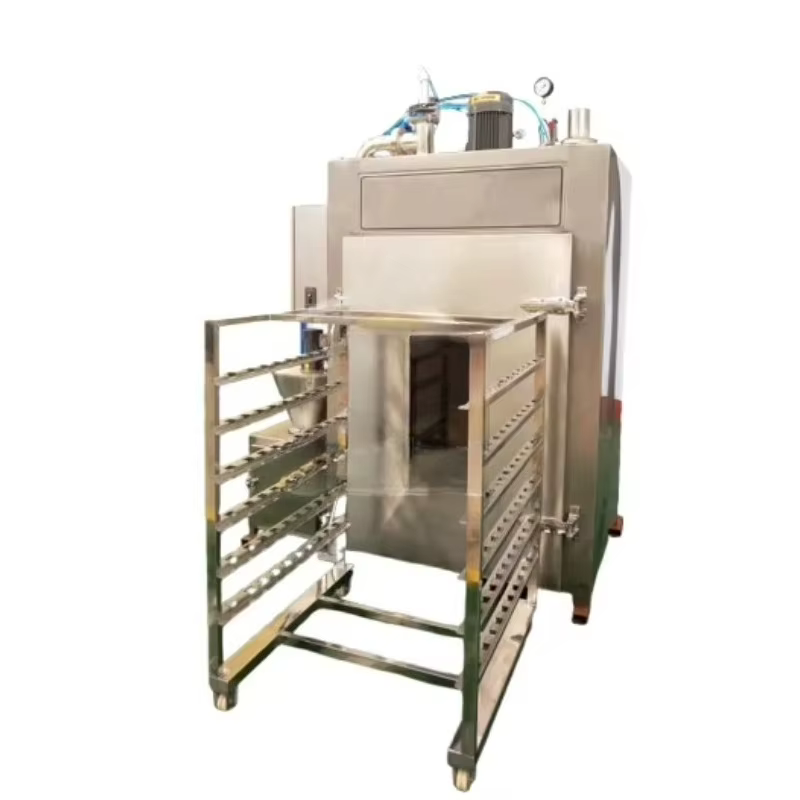 Machine de séchage multifonctionnelle personnalisée pour fumer de viande et de poisson, four à fumée