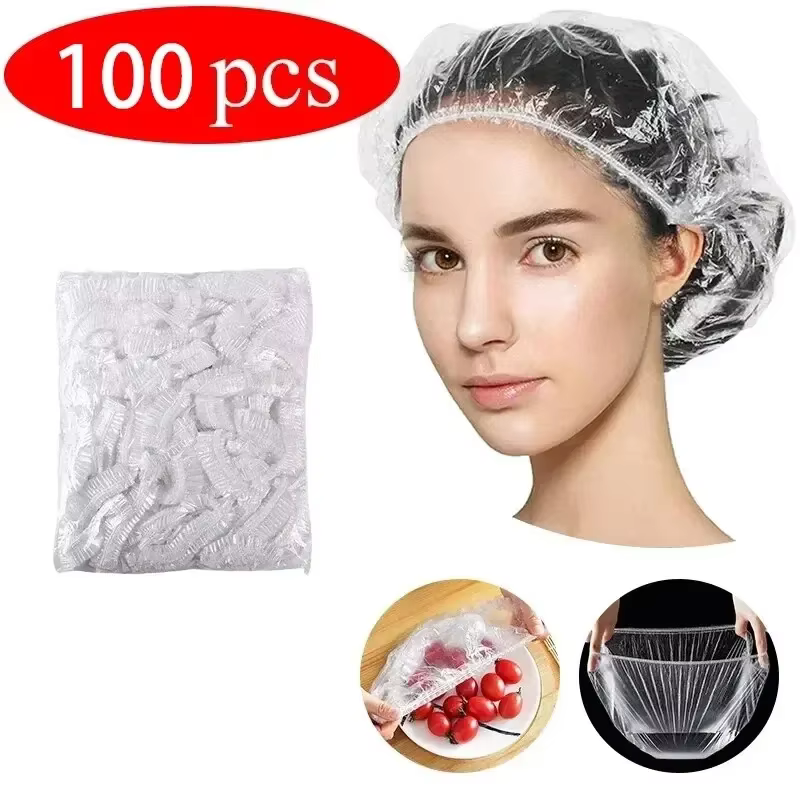 Bonnet de douche jetable, couverture alimentaire pour la conservation des aliments, extensible, élas