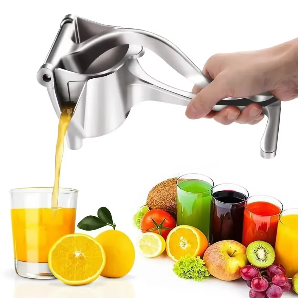Presse-jus de fruits en alliage d'aluminium, presse-jus à main Ju479, presse-orange à main