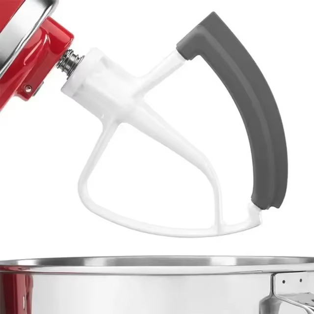 Accessoire pour batteur sur socle inclinable KitchenAid 4,5-5 QT avec lame de mélange flexible en si
