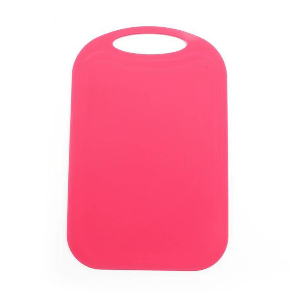 Mini planche à découper rectangulaire en plastique antidérapante, poignée, planche à découper suspen