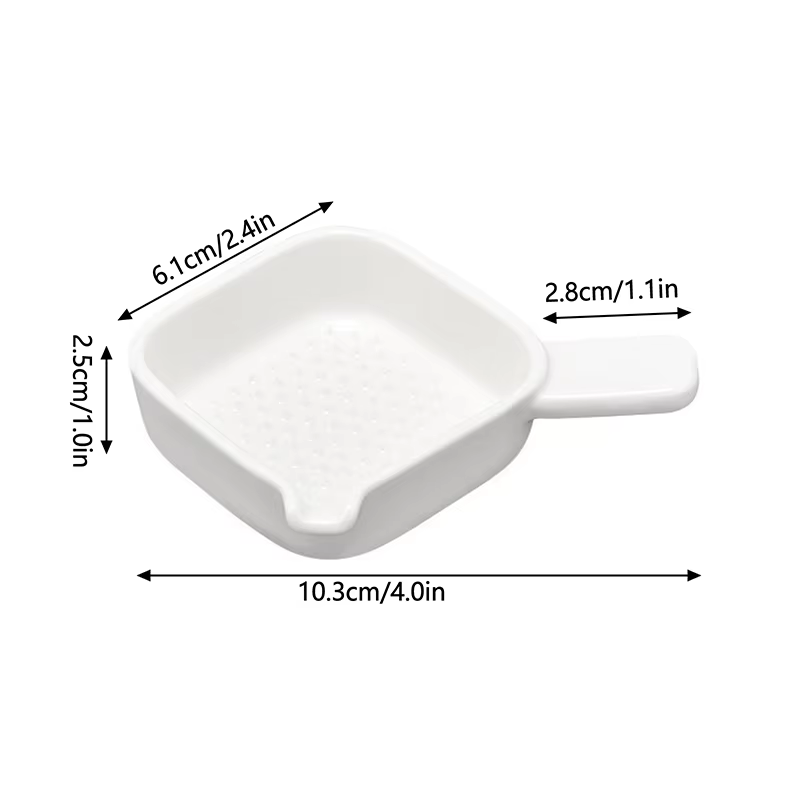 Plat d'assaisonnement en plastique, plat de Sauce soja, assiette de vinaigre, Pot chaud, Sauce à tre