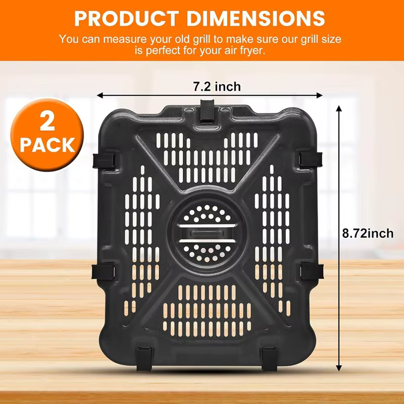 Pièces de plaque de cuisson A55X (2 pièces) pour friteuse à air double panier XL Ninja SL201 SL401 S