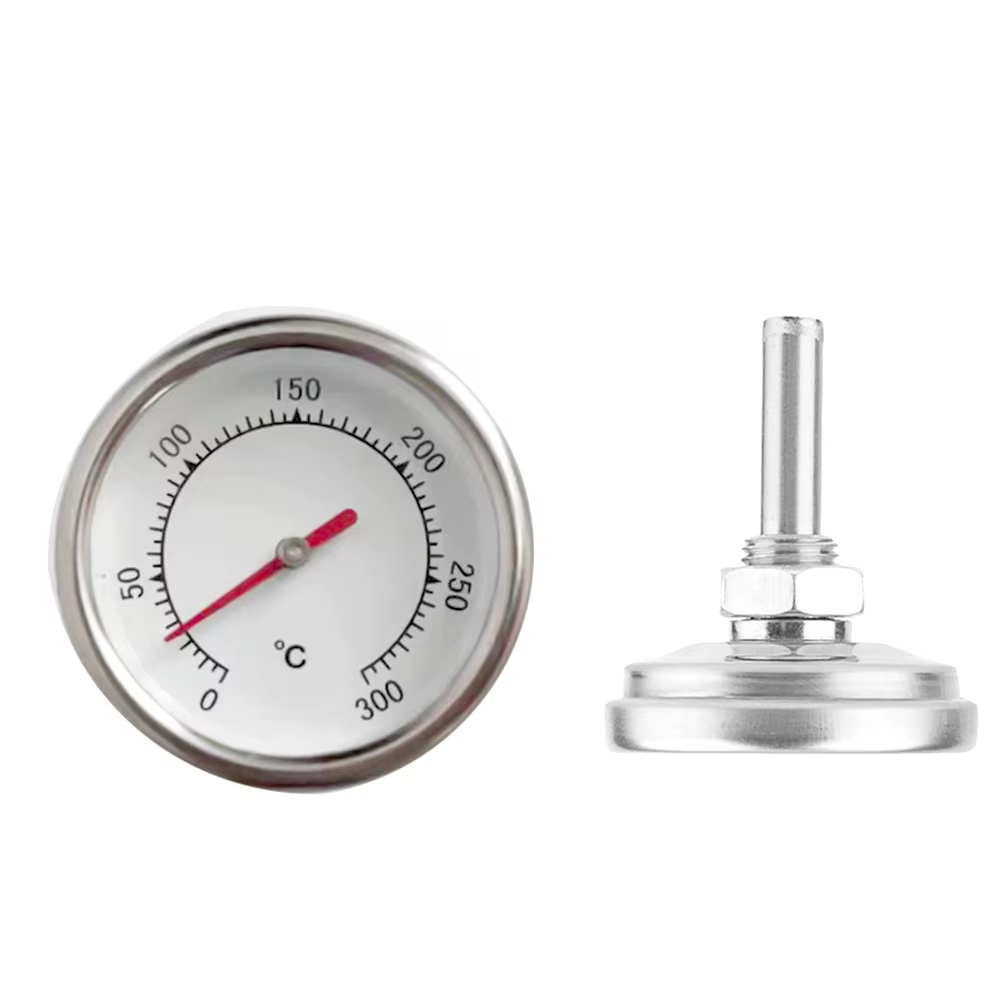 0-300 ℃   Jauge de température de gril de fumeur de Barbecue d'acier inoxydable Barbecue cuisson des