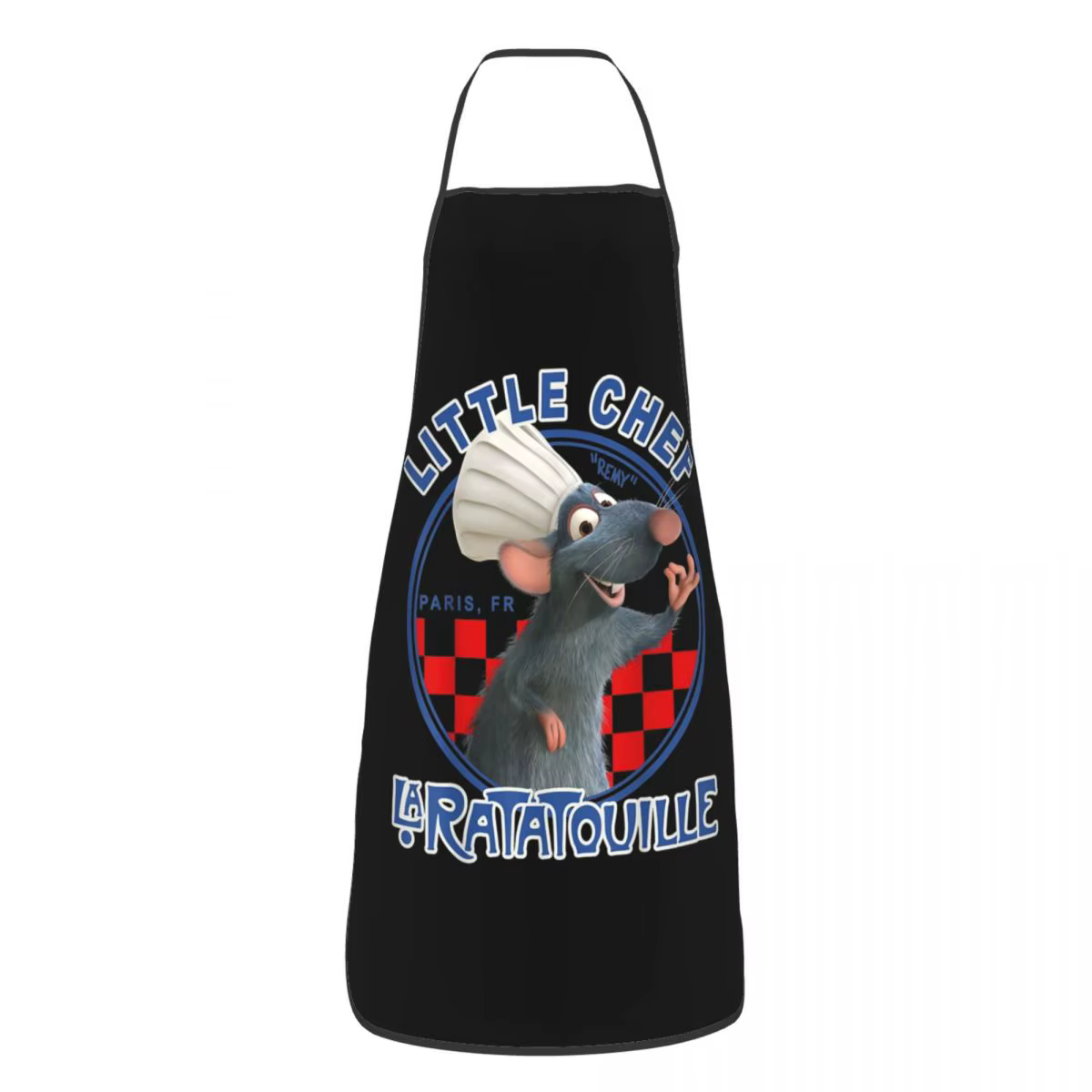 Tablier de cuisine unisexe Remy le chef de Ratatouille avec cuillère pour adultes, femmes et hommes,