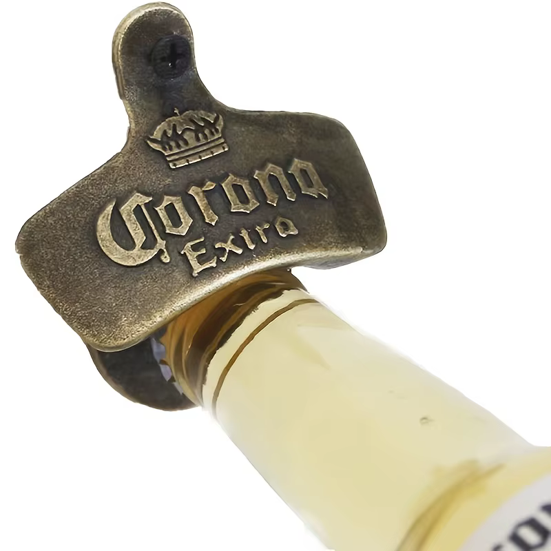 Ouvre-bouteille décoratif rétro, ouvre-bouteille mural suspendu pour bière, outils de Bar, processus