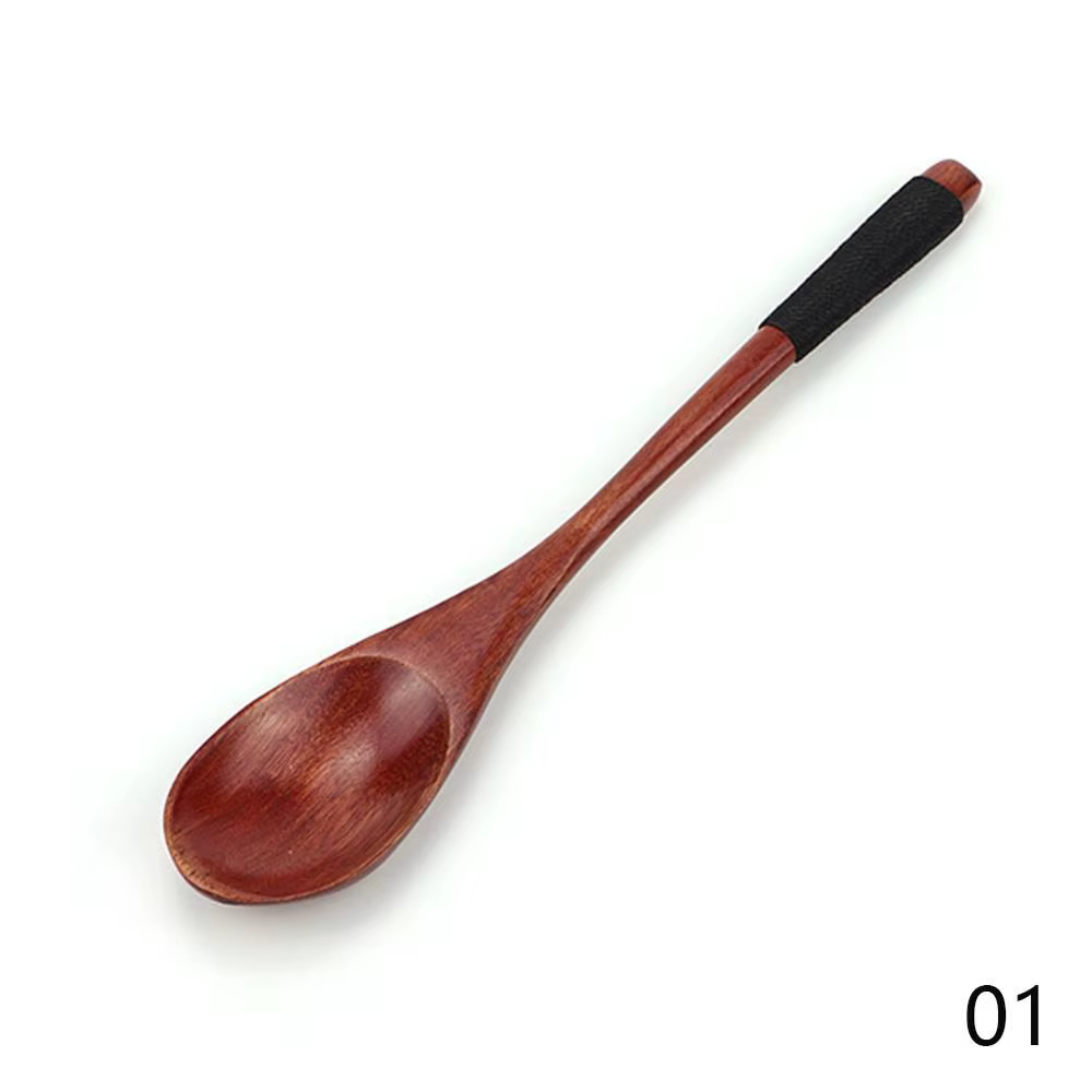 Cuillère à soupe en bois, ustensile de cuisine, Outils de cuisine, Cuillère à thé attribuable, Outil