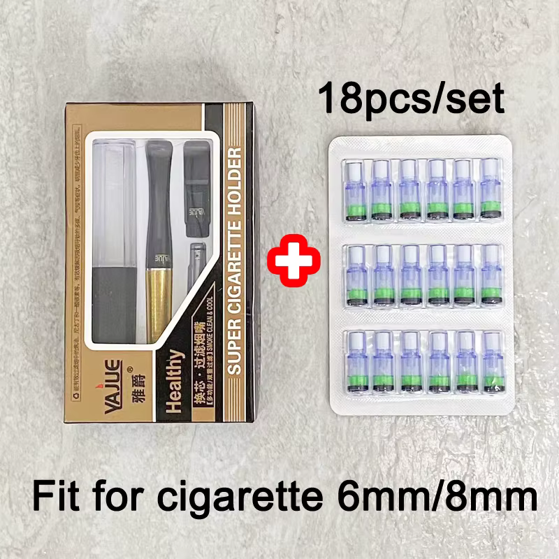 Ensemble complet sain de remplacement, supports pour fumer, noyau de bobine, pour 6 ou 8mm, filtre à