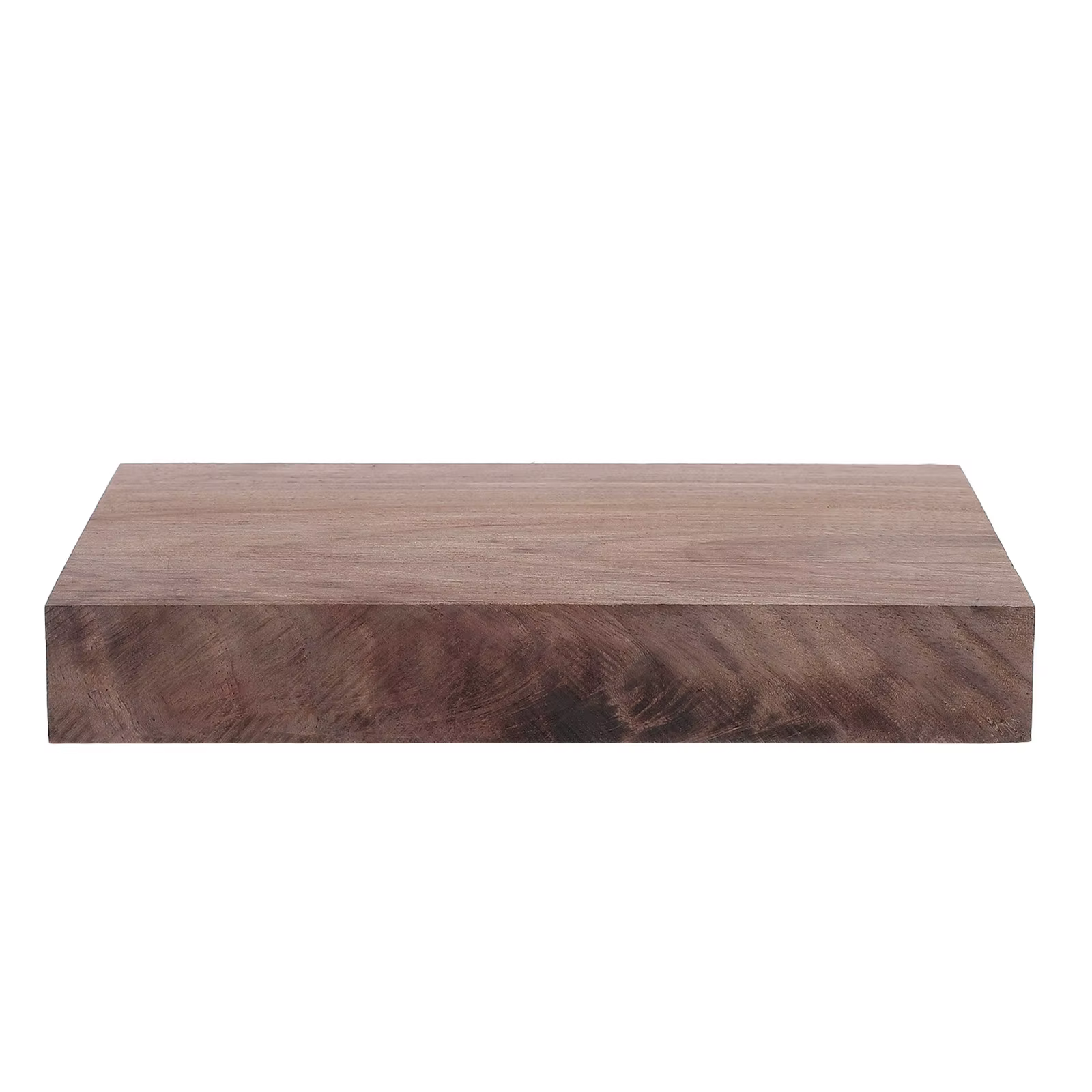 Planche en bois de noyer noir, plaques de bois massif naturel 50x30cm, matériau en bois dur de quali