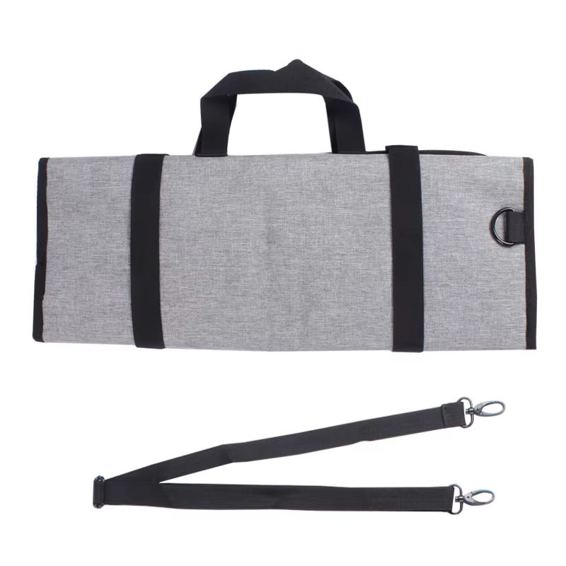 Sac en rouleau pour couteau de Chef à 16 fentes, pliable, professionnel, Portable, pique-nique, fête