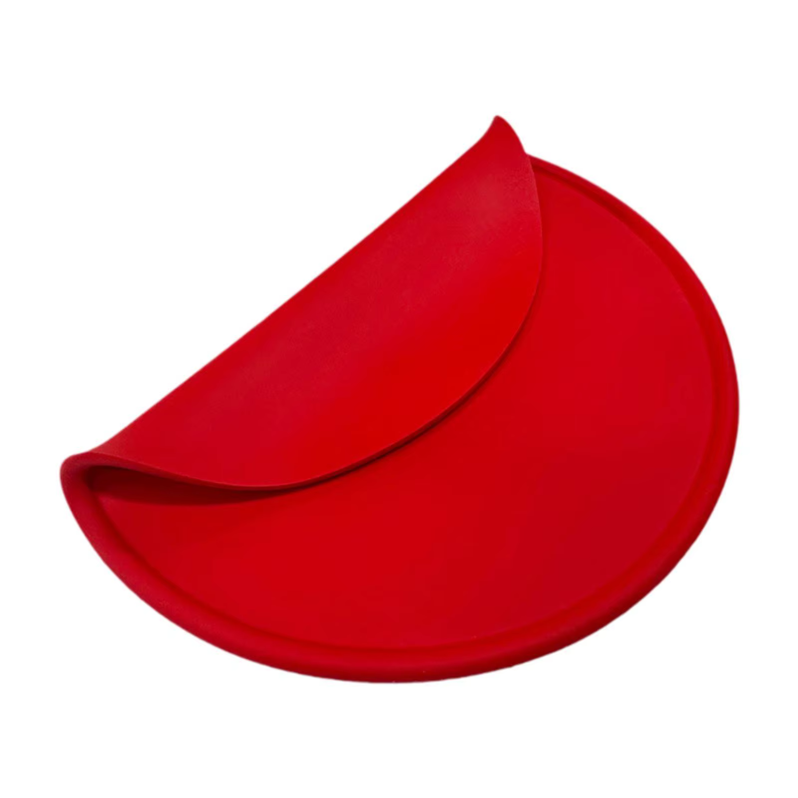 Couteau à pizza réutilisable en silicone de 13 pouces, facile à nettoyer, pour la pratique du lancer