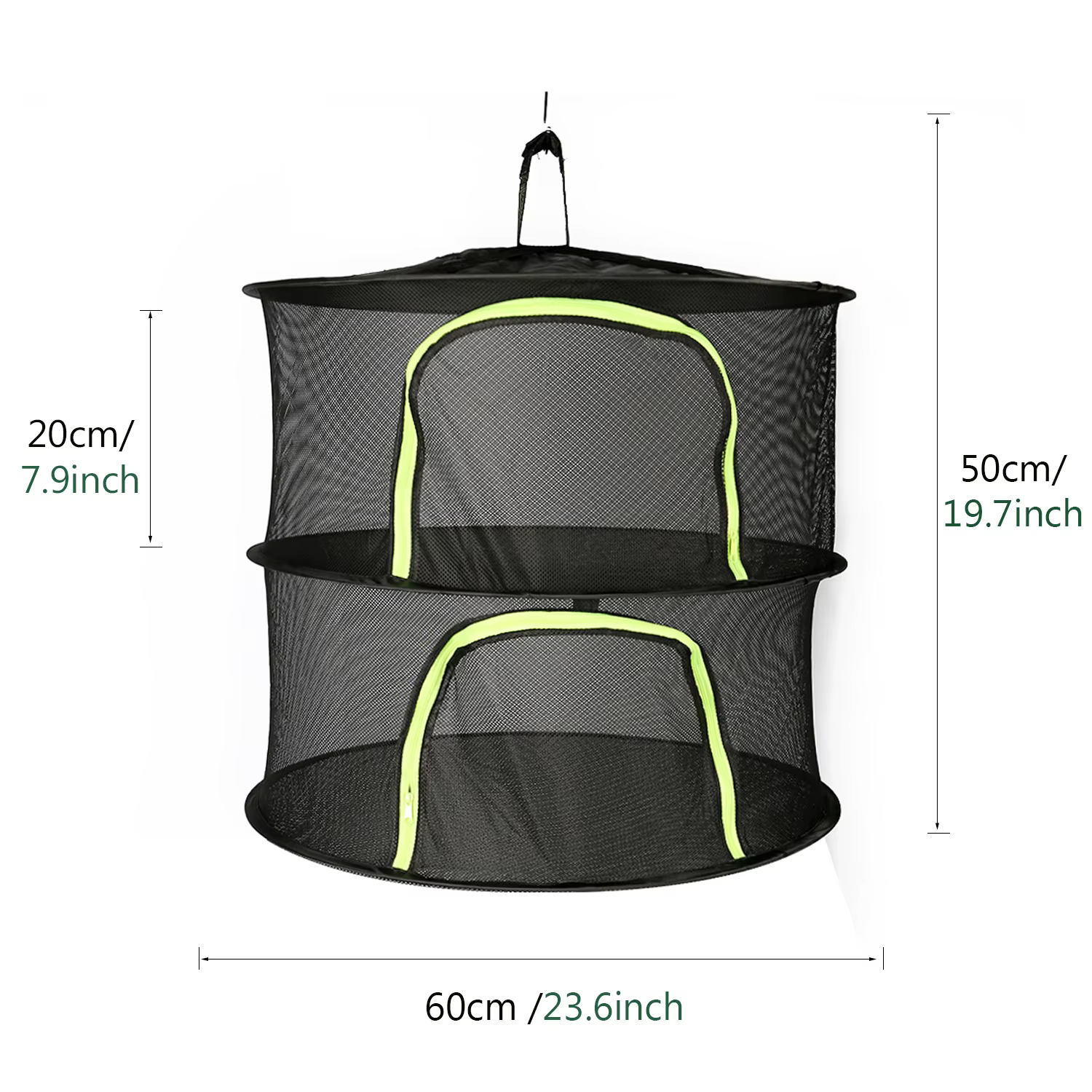 Séchoir à herbes et légumes pliable, filet de séchage de 2 à 8 couches pour poissons et herbes, pani
