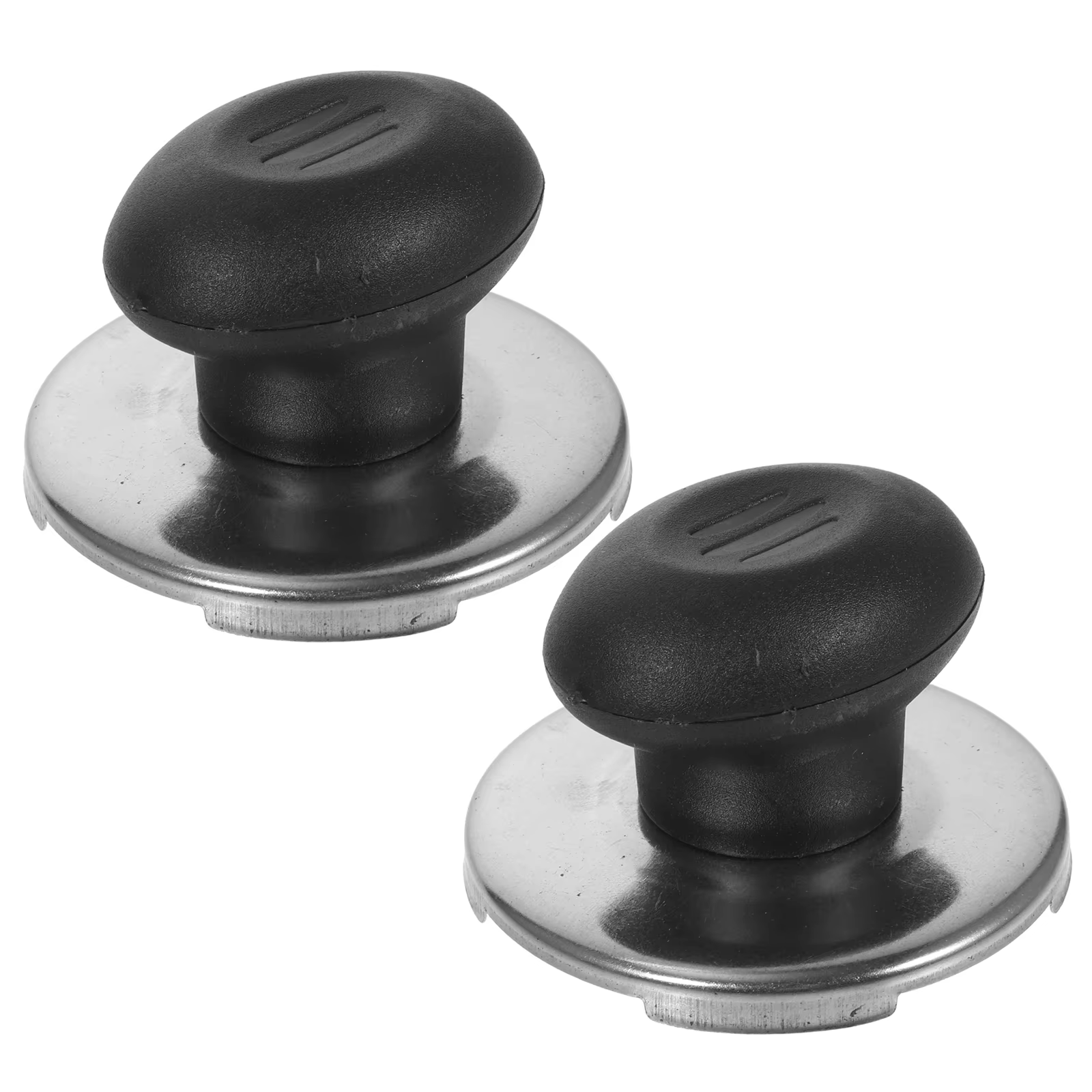 Bouton de couvercle de casserole de sifflet pour la cuisine, 2 pièces, avec poignées de couvercle de