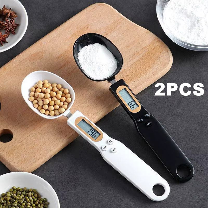 Balance de cuisine numérique électronique LCD, mini cuillère, balance alimentaire, cuisson, farine, 