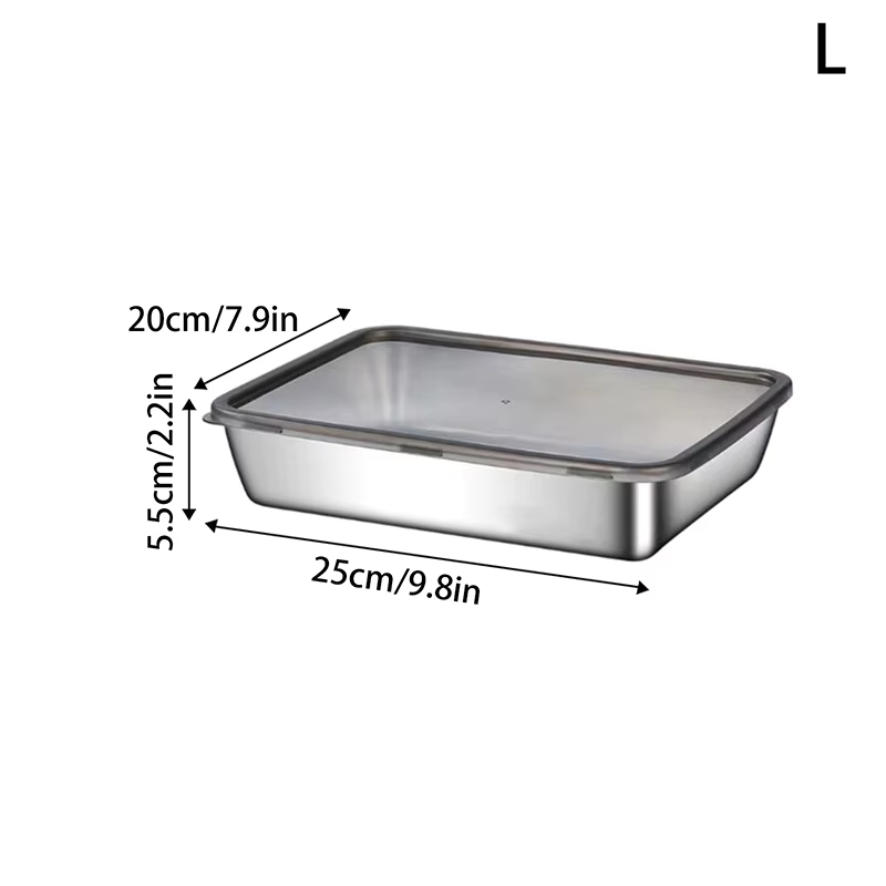 Outils de cuisson de desserts ménagers, moule à Tiramisu en acier inoxydable, plateau à gâteaux, réc