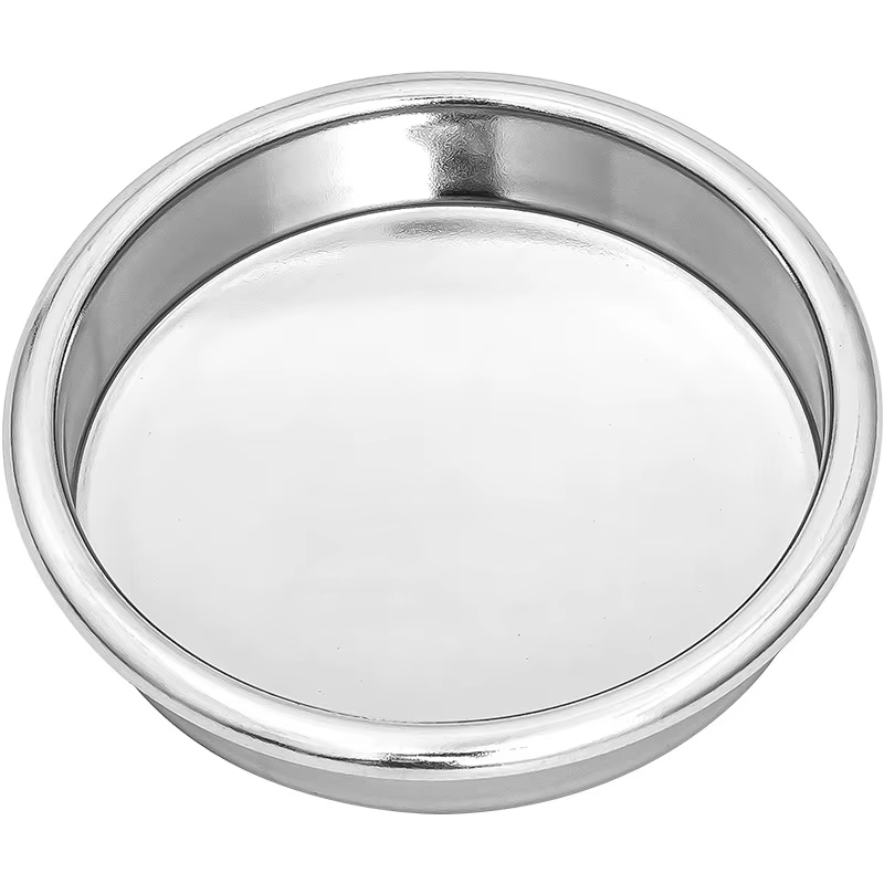 Bol de nettoyage pour filtre à café en acier inoxydable 51mm 54mm 58mm, tasse de rinçage non poreuse