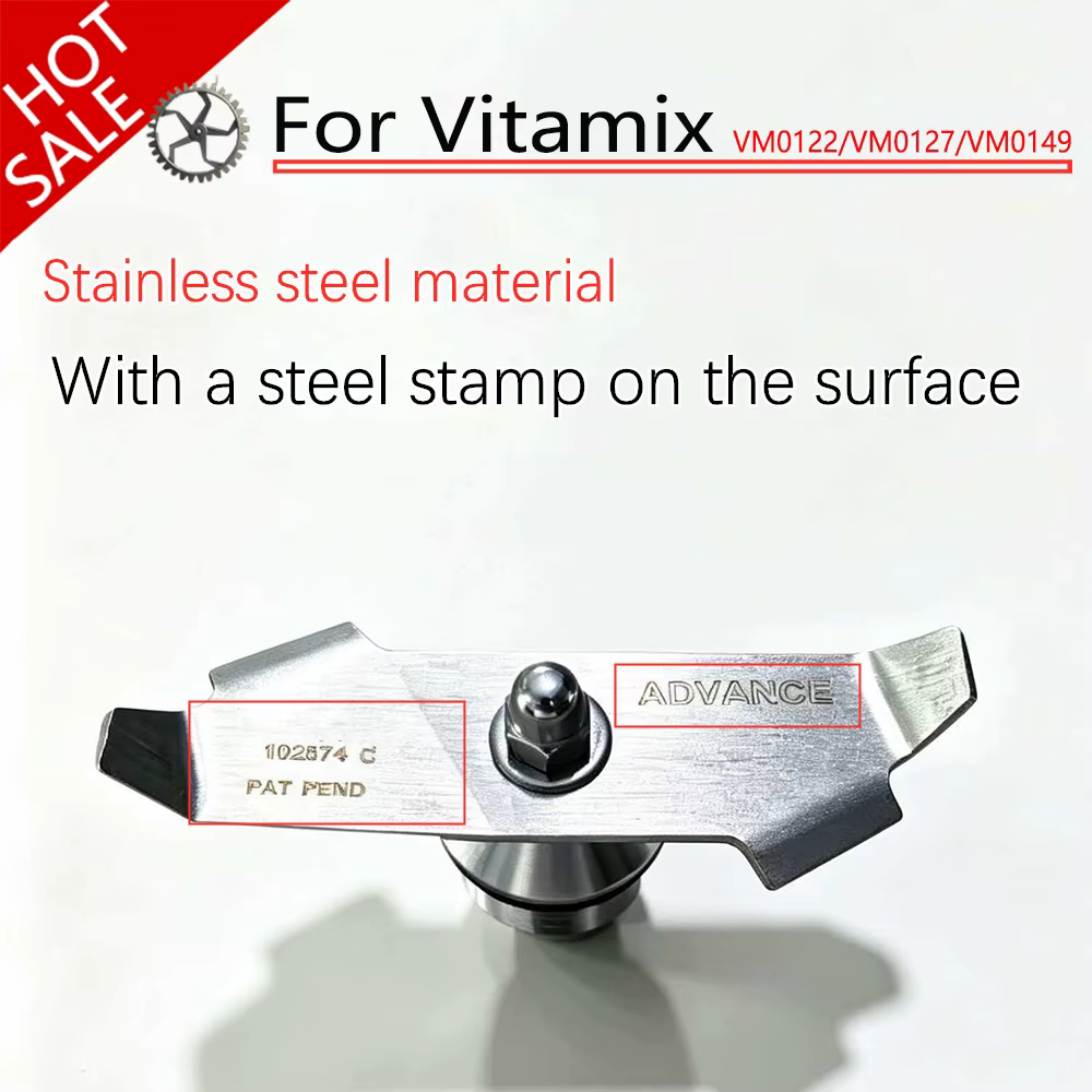 Couteau de mixeur pour Vitamix VM0149 VM0127 VM0122 VITA MIX THE QUIET ONE VM0149, couteau de rempla