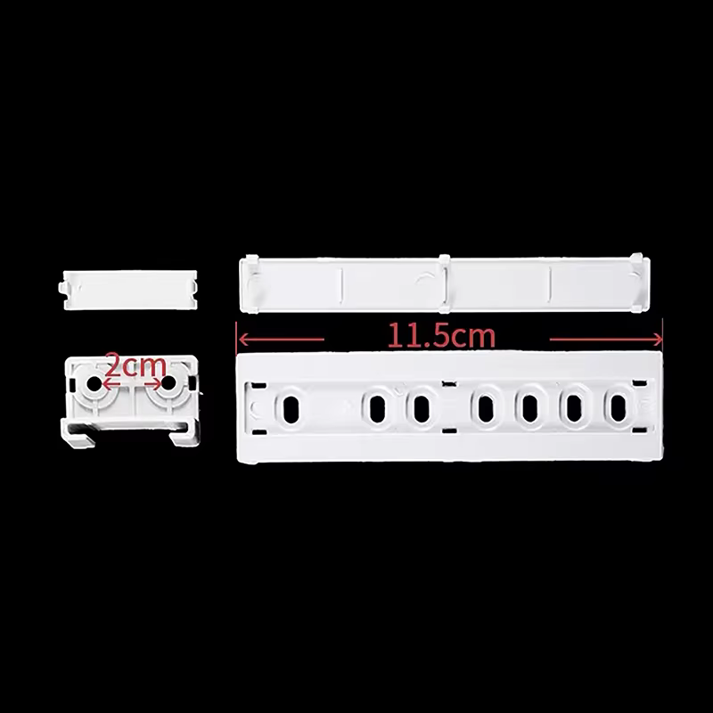 1 Kit de rails coulissants intégrés pour réfrigérateur, kit de rails de guidage pour porte de réfrig