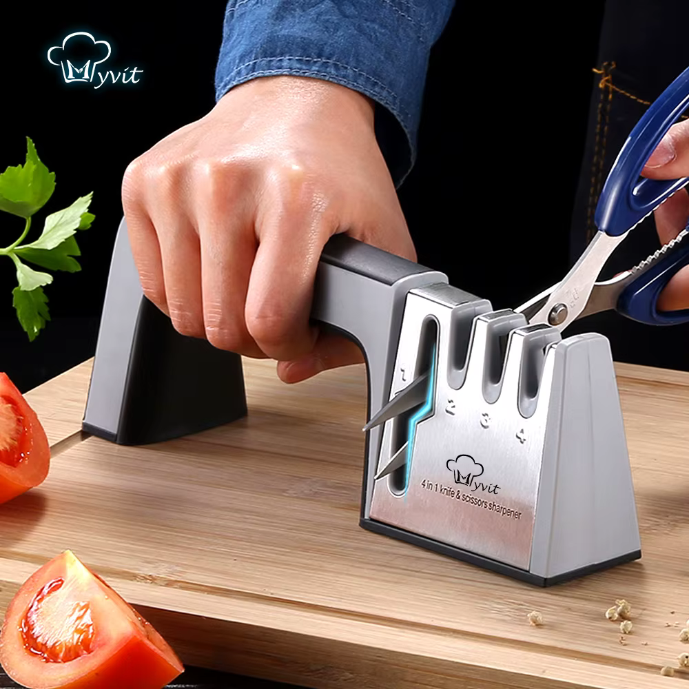 Affûteur de couteaux 4 en 1