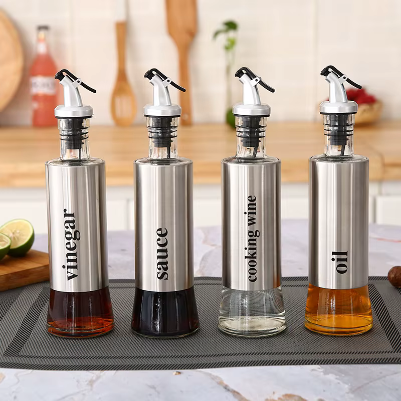 Distributeur de bouteilles d'assaisonnement de cuisine