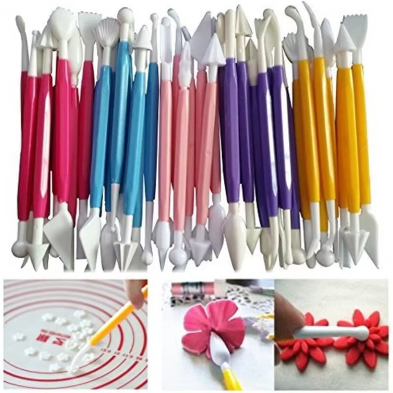 Outil de décoration de gâteau en argile