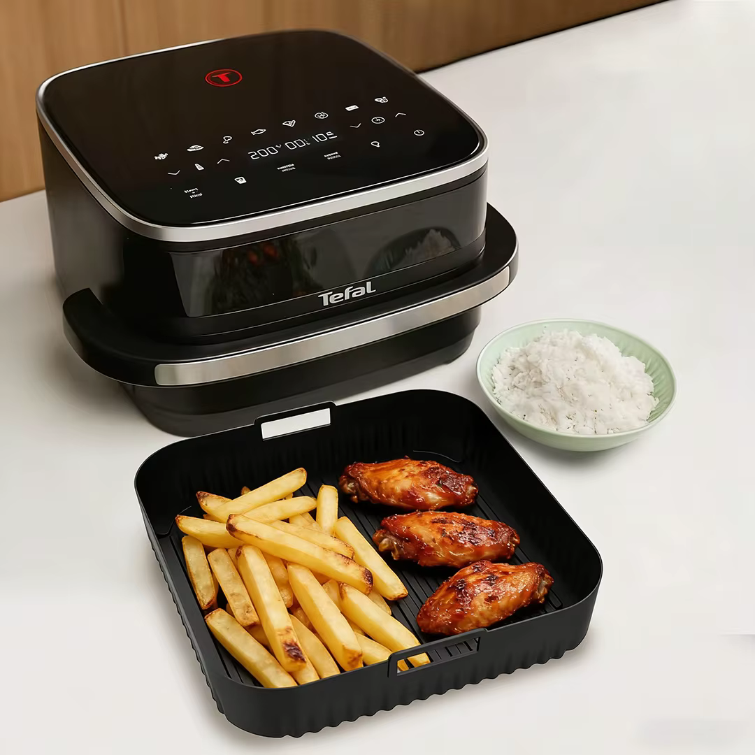 Moule en silicone pour friteuse à air de 26 cm pour Moulinex Easy Fry XL