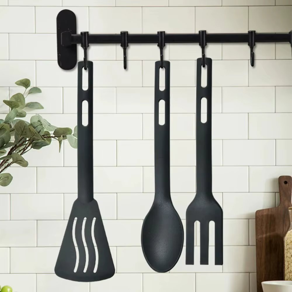 Ensemble d'ustensiles de cuisine antiadhésifs portables