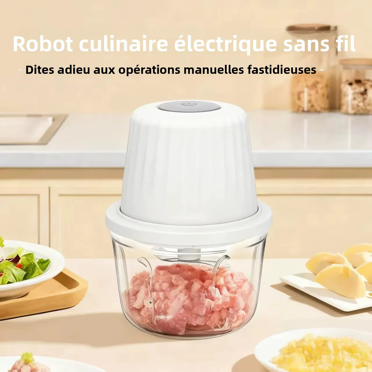 Hachoir à aliments électrique 400ML