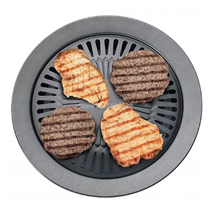 Barbecue portable coréen sans fumée pour l'extérieur