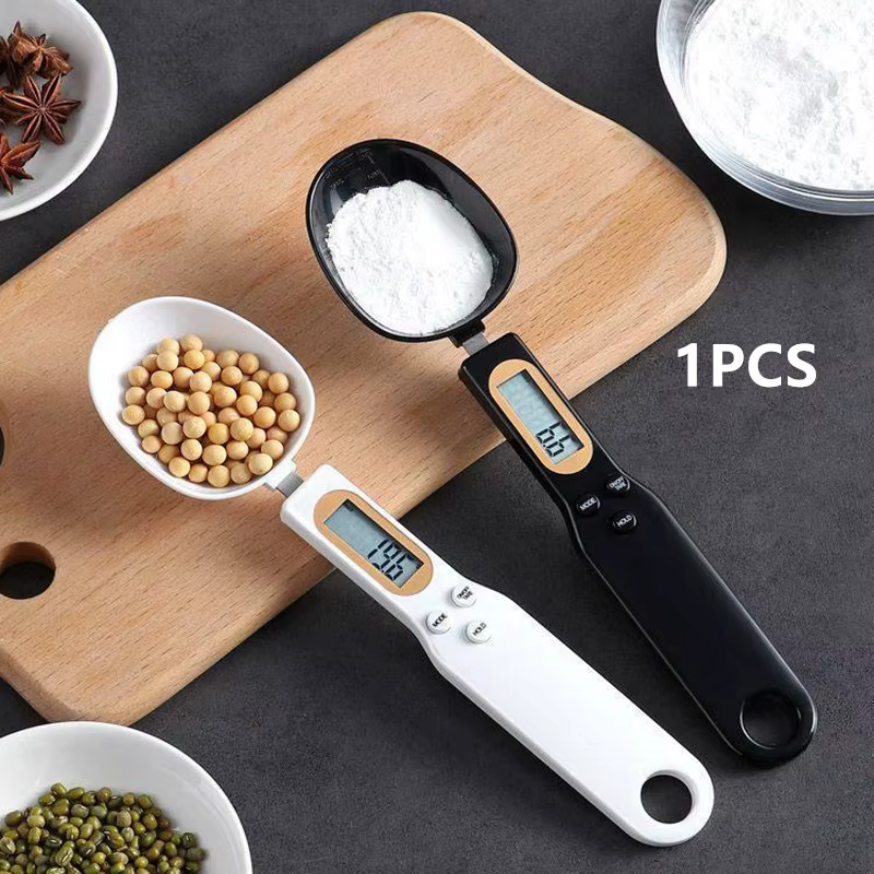 Balance de cuisine électronique 500g 0.1g LCD mesure numérique farine alimentaire cuillère